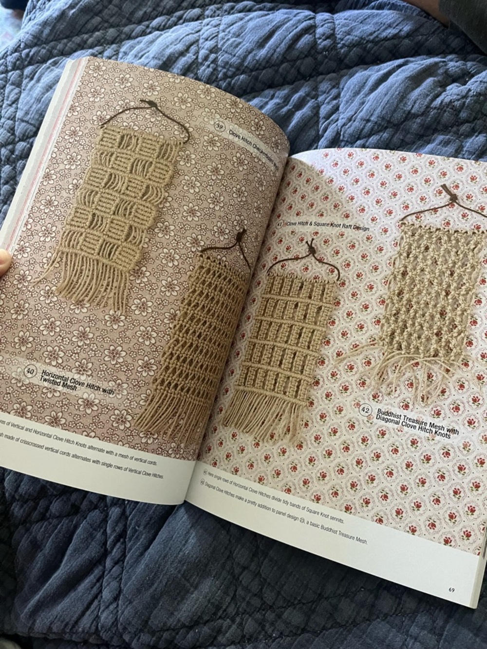 Macrame Patterns Book, How-to DIY - Picture 4 of 4